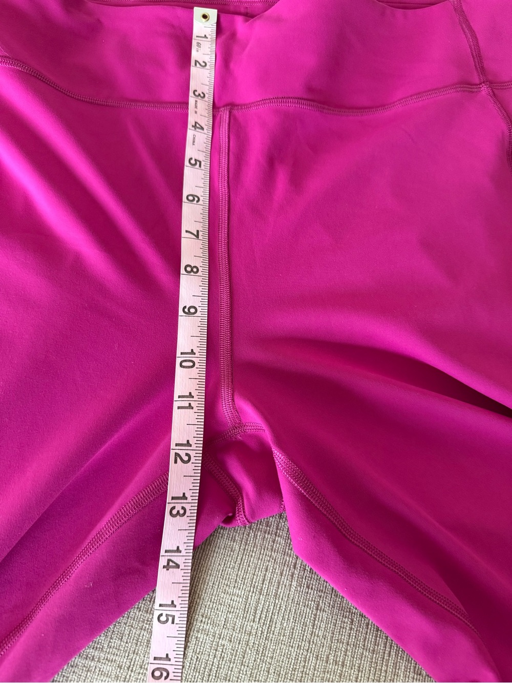 Lululemon Legging, High Rise, 25", Ripened Raspberry, Pink, Size 18 - Picture 11 of 13